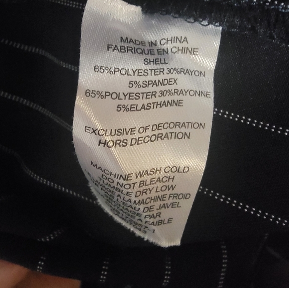 Bleuh Ciel Pinstripe Jumpsuit W/Pockets - Picture 6 of 6